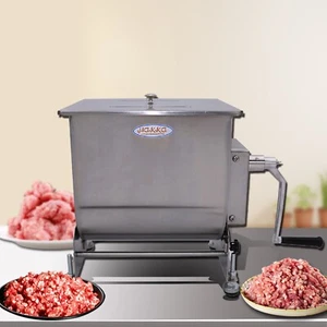 Mezcladora de carne de cocina Clivia tanque inclinable 15 lb 7,5 L máquina mezcladora manual de salchichas - Imagen 1 de 17