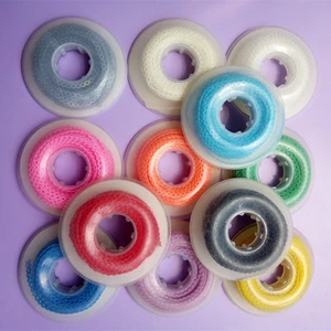 10 Roll Dental Orthodontic Elastics Ultra Power Chains Multi Colors Short Rings - Picture 1 of 6