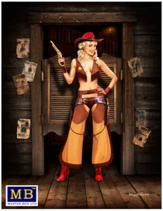 Master Box 24018 - Marshal Jessie Western Sexy Girl Lady Modellbausatz im Maßstab 1:24 - Bild 1 von 12