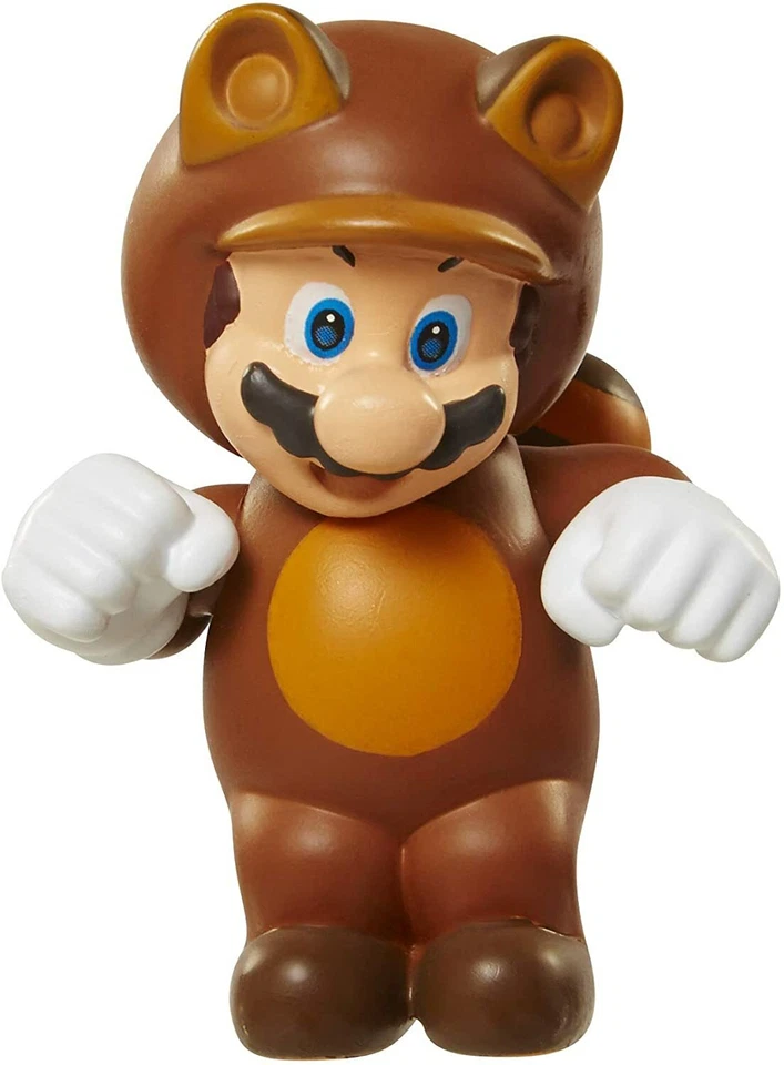 Коллекция фигурок Super Mario / Tanooki Mario / мини-кукла игрушка Nintendo JP - Изображение 1 из 1