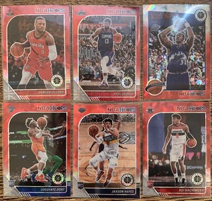 2019-20 NBA Hoops Premium Stock Cracked Ice Red Prizm - YOU PICK - 20% off 3+