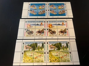 1993 JERSEY Definitives, MNH, Scott 614-625b, 2 panes of 8, Cat value $21.00 - Picture 1 of 2