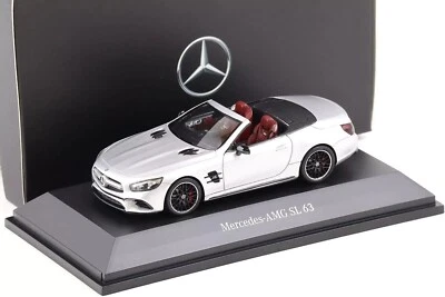 MERCEDES AMG GT SL 63 C192 4MATIC+ 2013 R231 ARGENTO IRIDIO SPARK B66960417 1:43 - Immagine 1 di 3