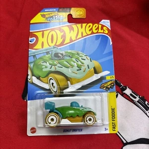 Hot Wheels Donut Drifter Green , Golden Wheels  1/5 - Picture 1 of 3
