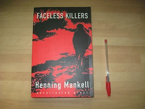 Henning Mankell - Faceless Killers UK uncorrected proof 2000 1st Kurt Wallander - Picture 1 of 1