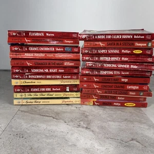 Lot of 22 Harlequin Romance Intimate Suspense Temptation Paperback Books - Picture 1 of 8