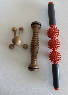 Premium Wood Therapy Massage Tools Kit | Body & Manual Massagers, Various Sizes - Image 1 of 4