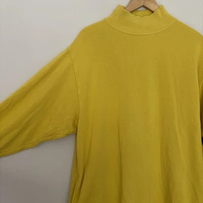 Aerie Mock Neck Pullover Sweatshirt Womens Medium Oversized Pockets CozyCore - Imagem 1 de 4