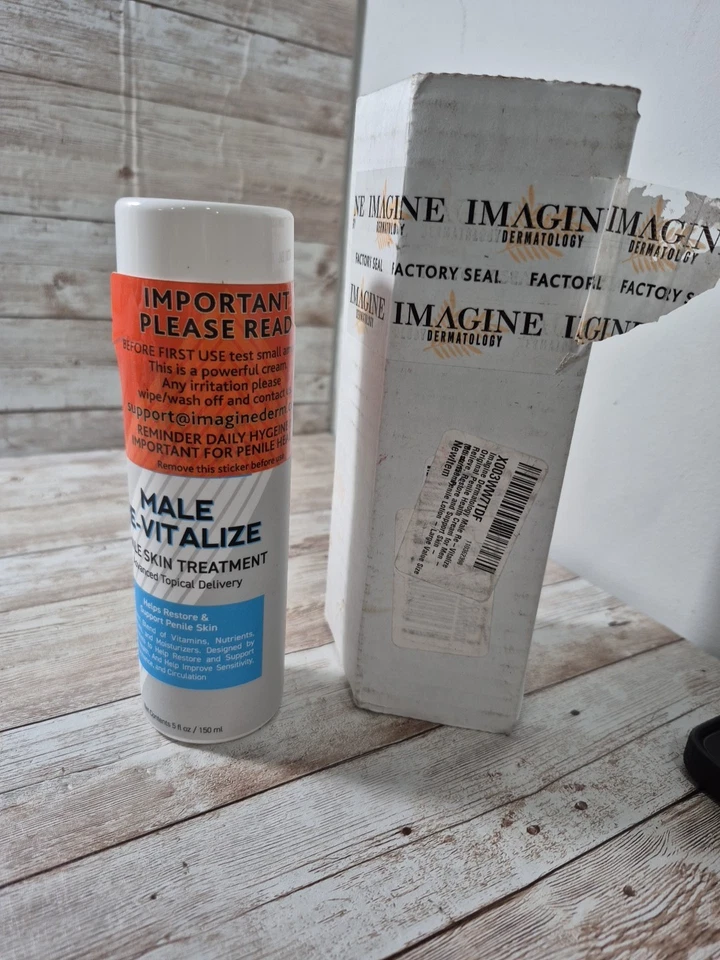 Penile Health Relief Cream No Mess Pump Soothe & Protect Red Irritated Skin 5oz