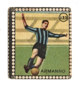 CALCIO  Figurina Stadio ed .BEA 1948-49  ARMANNO  (INTER)   N.123 - Imagen 1 de 2