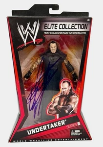 WWE THE UNDERTAKER SIGNED ELITE COLLECTION SERIES 8 TOY WITH JSA COA VERY RARE - Picture 1 of 5
