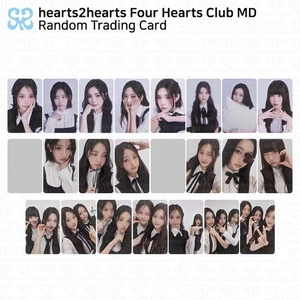 Hearts2Hearts Four Hearts Club MD Random Trading Card KPOP K-POP IAN JIWOO - Picture 1 of 43