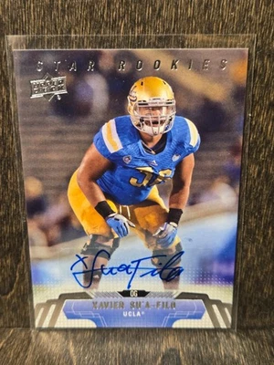 2014 Upper Deck Star Rookies Auto Xavier Su'A-Filo #116 Rookie Auto RC UCLA - Image 1 of 2