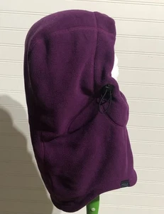 Prendas para la cabeza de carbón púrpura polar con cordón capucha pasamontañas unisex O/S - Imagen 1 de 9