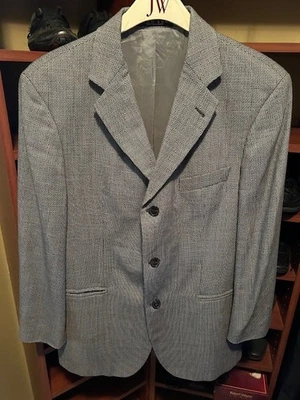 Vintage Hugo Boss Gray Sports Coat - Image 1 of 4