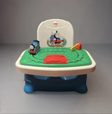 Fisher-Price Thomas el Tren Asiento Elevador Bandeja Juego Infantil Silla Portátil Juguete Foto 1 de 4