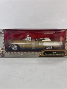 ROAD SIGNATURE 1958 PONTIAC BONNEVILLE SCALE 1:18 DIECAST LIMITED EDITION H.104 - Picture 1 of 9
