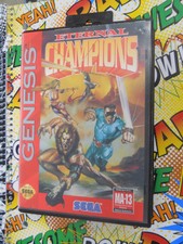 Eternal Champions Sega Genesis Game Case and Cart