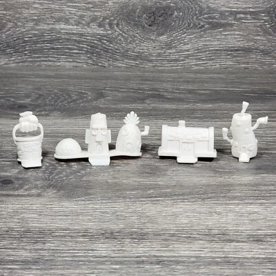 SpongeBob Squarepants Game of Life 4x Buildings Board Game Replacement Parts - Image 1 of 4