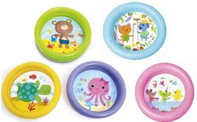 Intex Baby Paddling Pool Small 61cm Inflatable Toy Home Garden Holiday Camping - Image 1 of 4