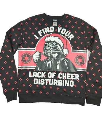Sudadera Navidad Star Wars Darth Vader Talla Mediana Foto 1 de 4
