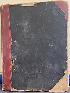 1917 Hand Written Recipe Book Found In The Midwest 80 Plus Pages - Picture 1 of 15
