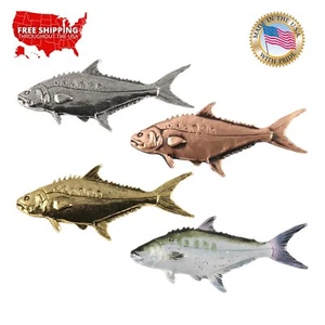 Creative Pewter Designs Queen Fish Fish Lapel Pin or Refrigerator Magnet, S072 - Picture 1 of 9