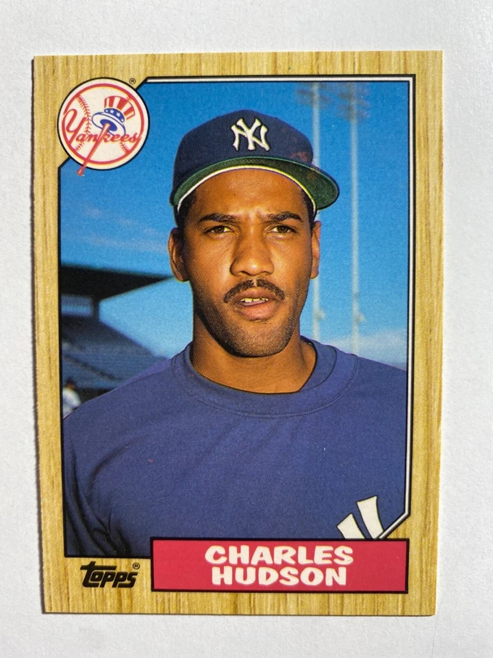1987 TOPPS TRADED #50 CHARLES HUDSON NM-MT MLB BASEBALL CARD - Image 1 of 1