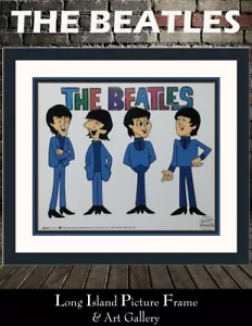 The Beatles John Ringo Paul George Animation L/ED Sericel Custom Framed I - Picture 1 of 7