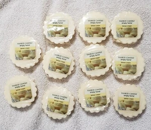 Yankee Candle LEMON CREAM SCENT - 11 STÜCK | . 8 Unzen Wachsschmelztörtchen | NEU VERSIEGELT - Bild 1 von 1