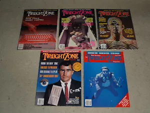 Twilight Zone Magazin 1986 1987 1988 1989 April Oktober Dezember Rod Serliings - Bild 1 von 11