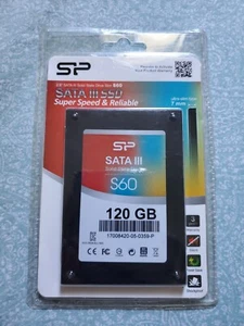 Silicon Power S60 2.5" 120GB SATA III MLC Internal Solid State Drive (SSD) - Picture 1 of 4