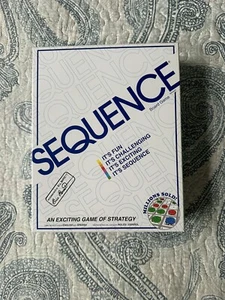 Sequence Game 1995 An Exciting Game of Strategy- Jax LTD No.8002 Ages 7-Adult - Picture 1 of 13