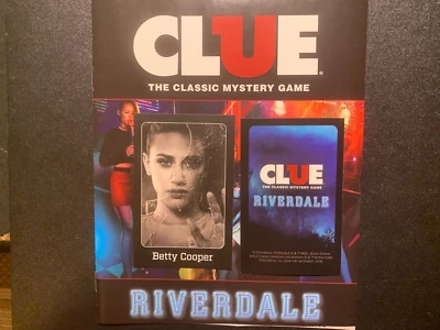 CLUE RIVERDALE  Betty Cooper   Suspect Who Card  GAME REPLACEMNT 2018 Hasbro - Image 1 of 2