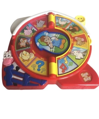Juguete Fisher-Price See 'n Say The Farmer Says 2003 de colección - funciona Foto 1 de 3
