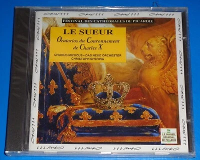 Spering LE SUEUR Oratorios du Couronnement de Charles X - Opus 111 CD SEALED - Image 1 of 2