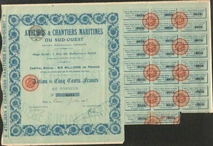 ATELIERS & CHANTIERS MARITIME du SUD-OUEST (X) - Imagen 1 de 1