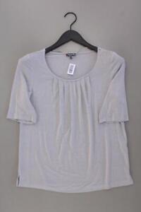 Street One T-Shirt Comfort Shirt für Damen Gr. 36, S neuwertig Kurzarm silber