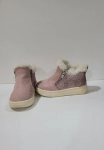 Girls Maggie & Zoe Faux Fur lined Sparkle Boots  - Picture 1 of 5