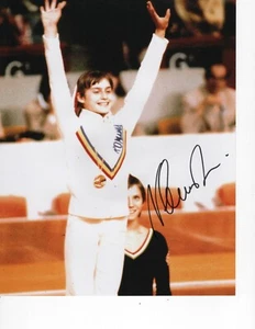 NADIA COMENECI SIGNED 8X10 OLYMPIC WOMEN'S GYMNASTICS PERFECT 10 - Picture 1 of 1