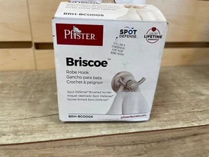 Pfister Briscoe Robe Hook in Spot Defense Brushed Nickel BRH-BCO0GS - Picture 1 of 1