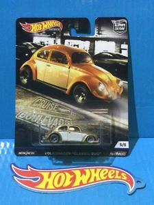 2019 HOT WHEELS CAR CULTURE CRUISE BOULEVARD #5 VOLKSWAGEN CLASSIC BUG GOLD VW - Picture 1 of 7