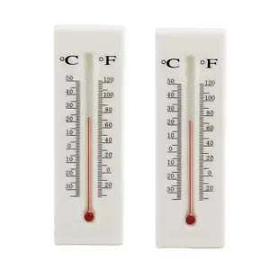 WYZworks 2pk Thermometer Hide a Key Holder House Car Stash Outdoor Temperature - Picture 1 of 7