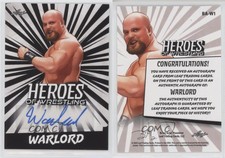 2023 Leaf Heroes of Wrestling Auto Warlord #BA-W1 Auto