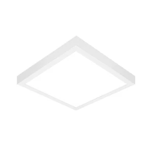 LED Aufbau-Panel, IP44 IK07, eckig, flach, opal, DALI dimmbar, weiß, 48x48cm, 26 - Bild 1 von 3