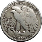 1941 WALKING LIBERTY Half Dollar Bald Eagle United States Silver Coin i44629