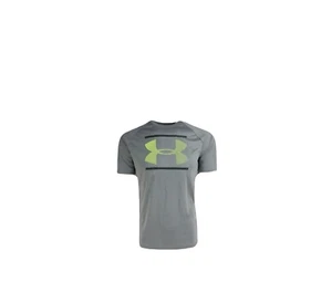 Under Armour Velocity Graphic Logo T-Shirts Grey Men's Size M 1351777 035 - Picture 1 of 2