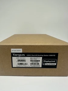 Targus USB-C Universal Dual Video 4K Dockingstation 100 W Stromversorgung - Bild 1 von 5