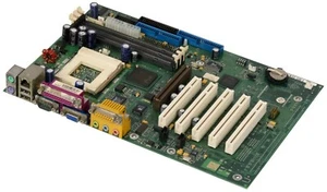 Motherboard Fujitsu D1219-A32 GS4 Socket 370 3xSDRAM 5xPCI AGP VGA Lan Sound - Picture 1 of 3