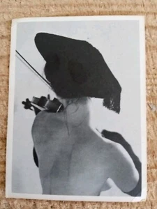 VIOLIN PLAYER.VTG 1950'S 5.7" x 4.3" MSM NYC PROMO PHOTO*X2/6 - Picture 1 of 2